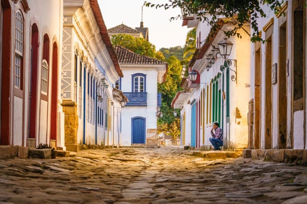 Foto das ruas de paraty