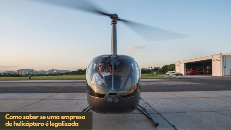 Como saber se uma empresa de helicóptero é legalizada