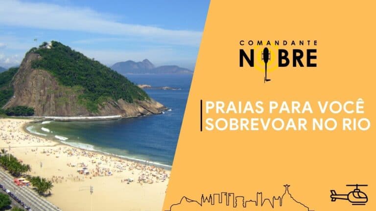 Praias para sobrevoar no Rio de Janeiro