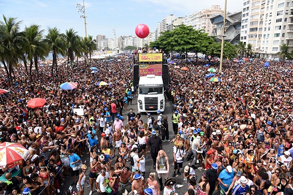 A maior festa de Carnaval do Mundo acontece no Rio de Janeiro