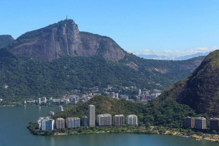 Foto do Morro do Corcovado