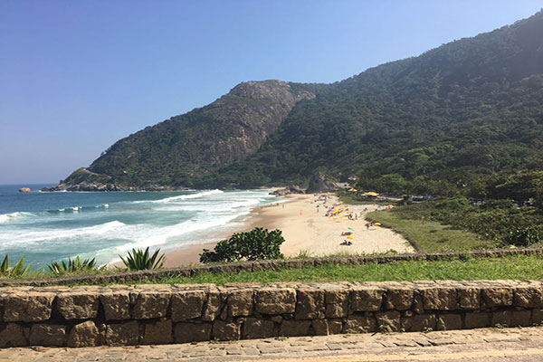 Praia de Grumari no Rio de Janeiro