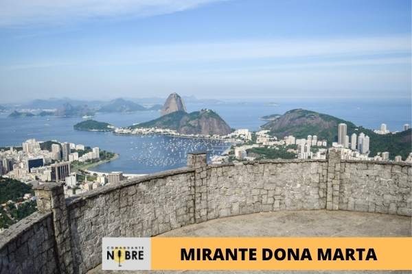 Foto do Mirante Dona Marte no Rio de Janeiro.