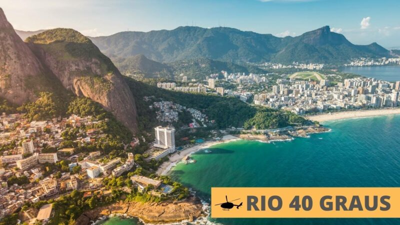 Passeio de helicóptero Rio 40 Graus