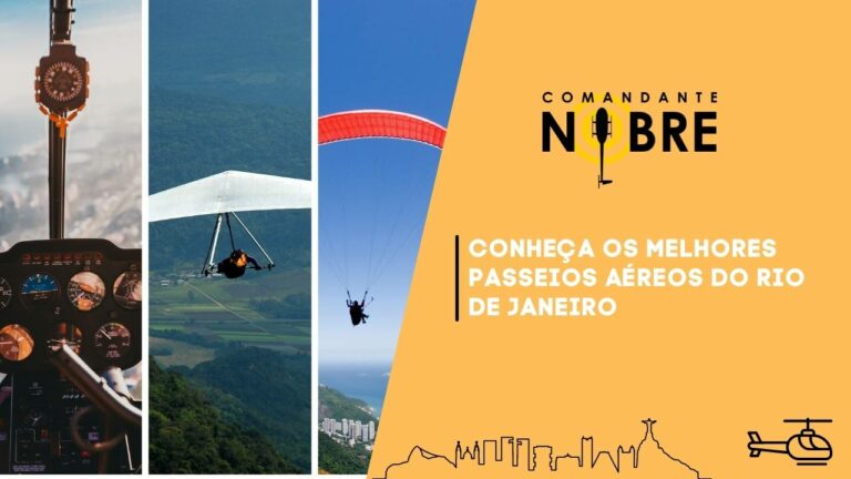 Conheça os melhores passeios aéreos do Rio de Janeiro