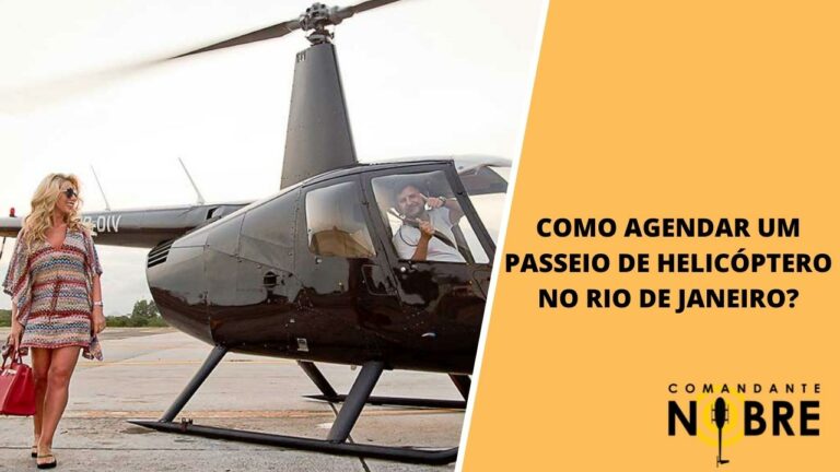 Como agendar um passeio de helicóptero no Rio de Janeiro