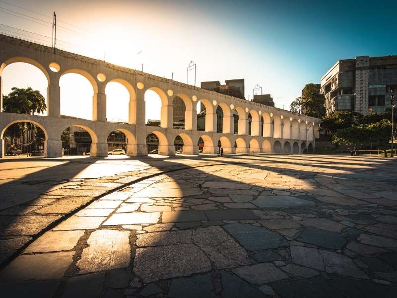 Arcos da Lapa no Rio de Janeiro.