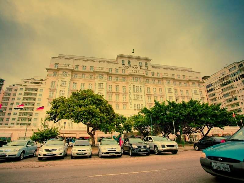 Copacabana Palace Hotel Rio de Janeiro.