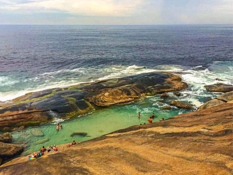 Praia do Secreto no Rio de Janeiro.