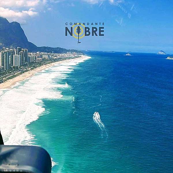 Helicóptero sobrevoando praias do Rio de Janeiro.