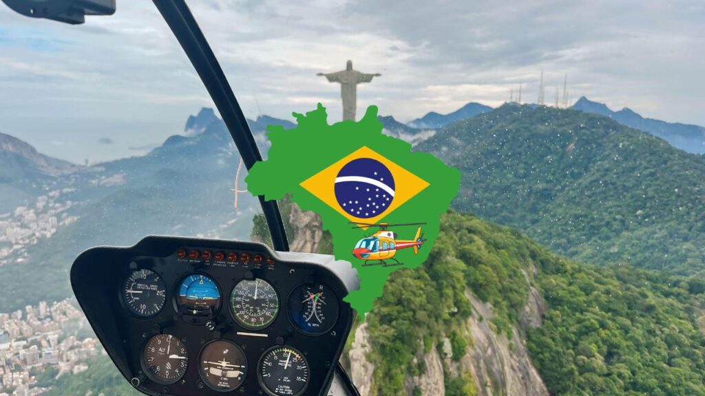 Melhores Passeios de Helicóptero no Brasil!.